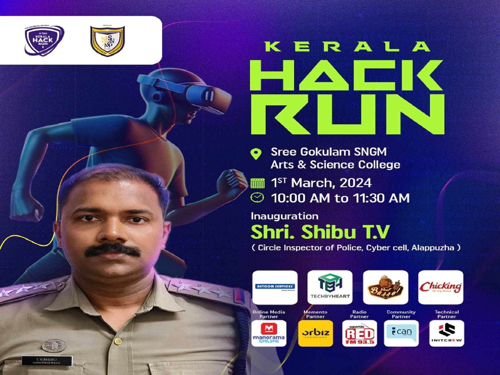 Kerala Hack Run-Cyber crime awareness Program